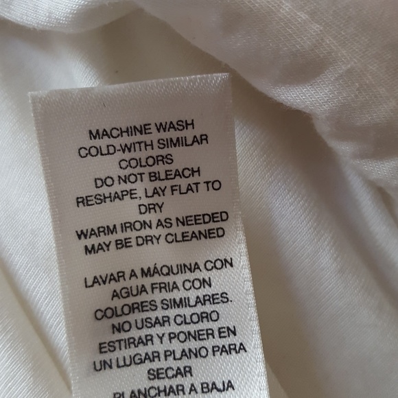 White House💙 Black Market White Long Sleeve Top - Picture 7 of 7